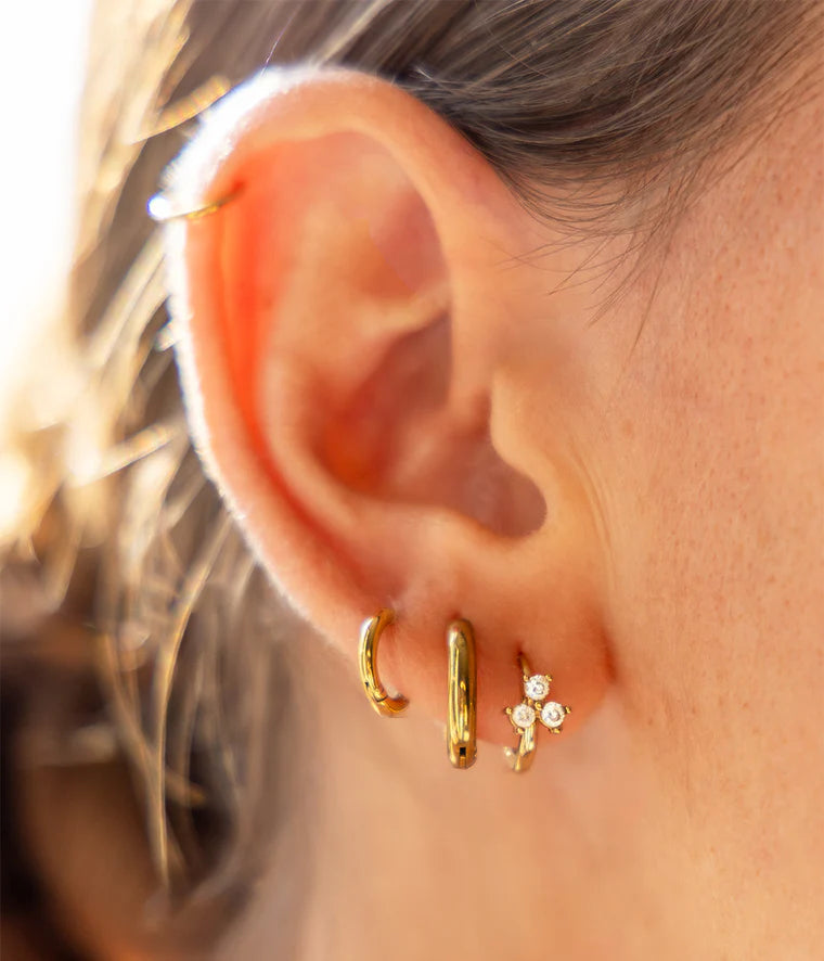 Zag Bijoux Earring Collection - Gold Plated Steel (15)