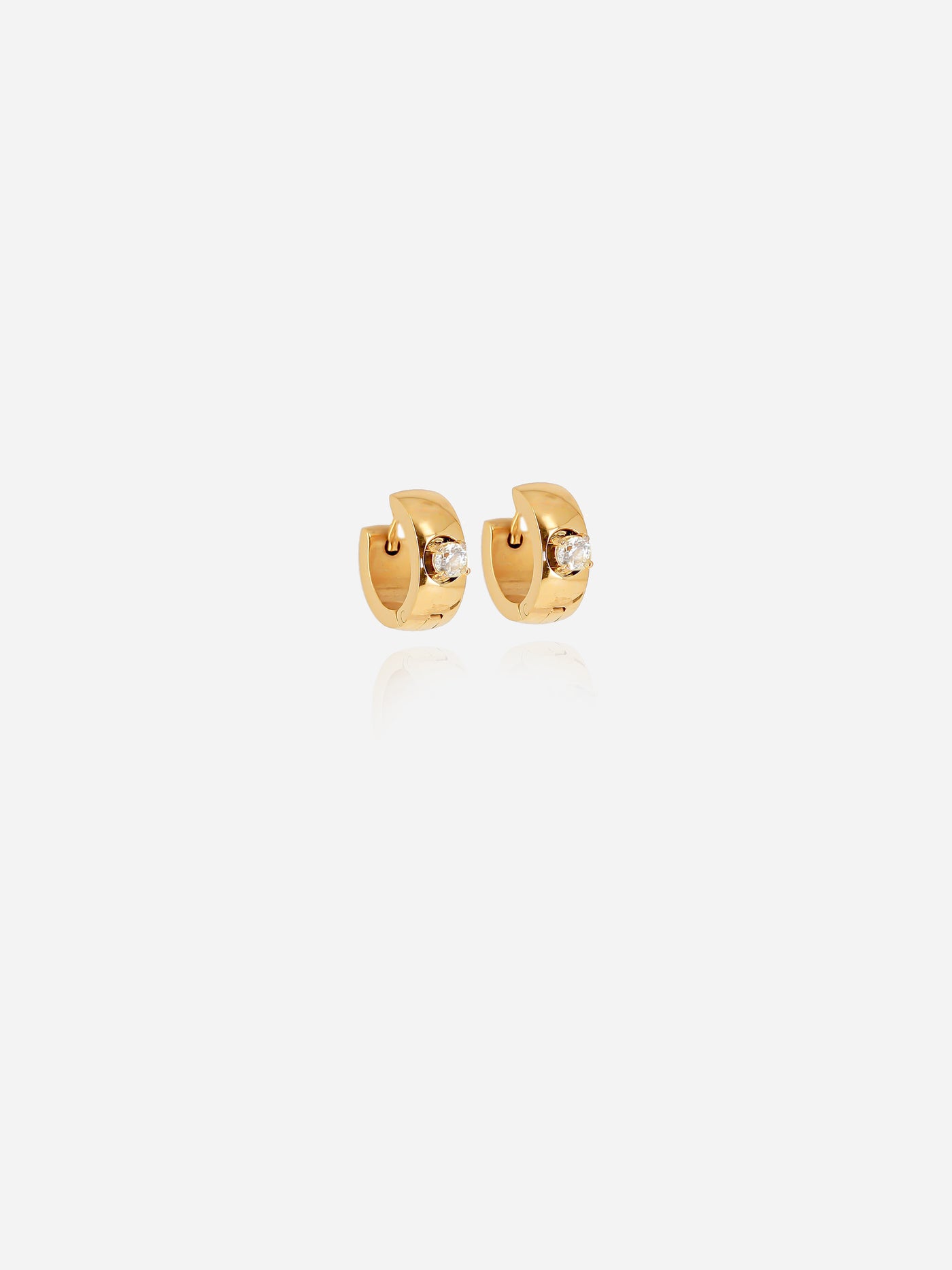Zag Bijoux Earring Collection - Gold Plated Steel (38)