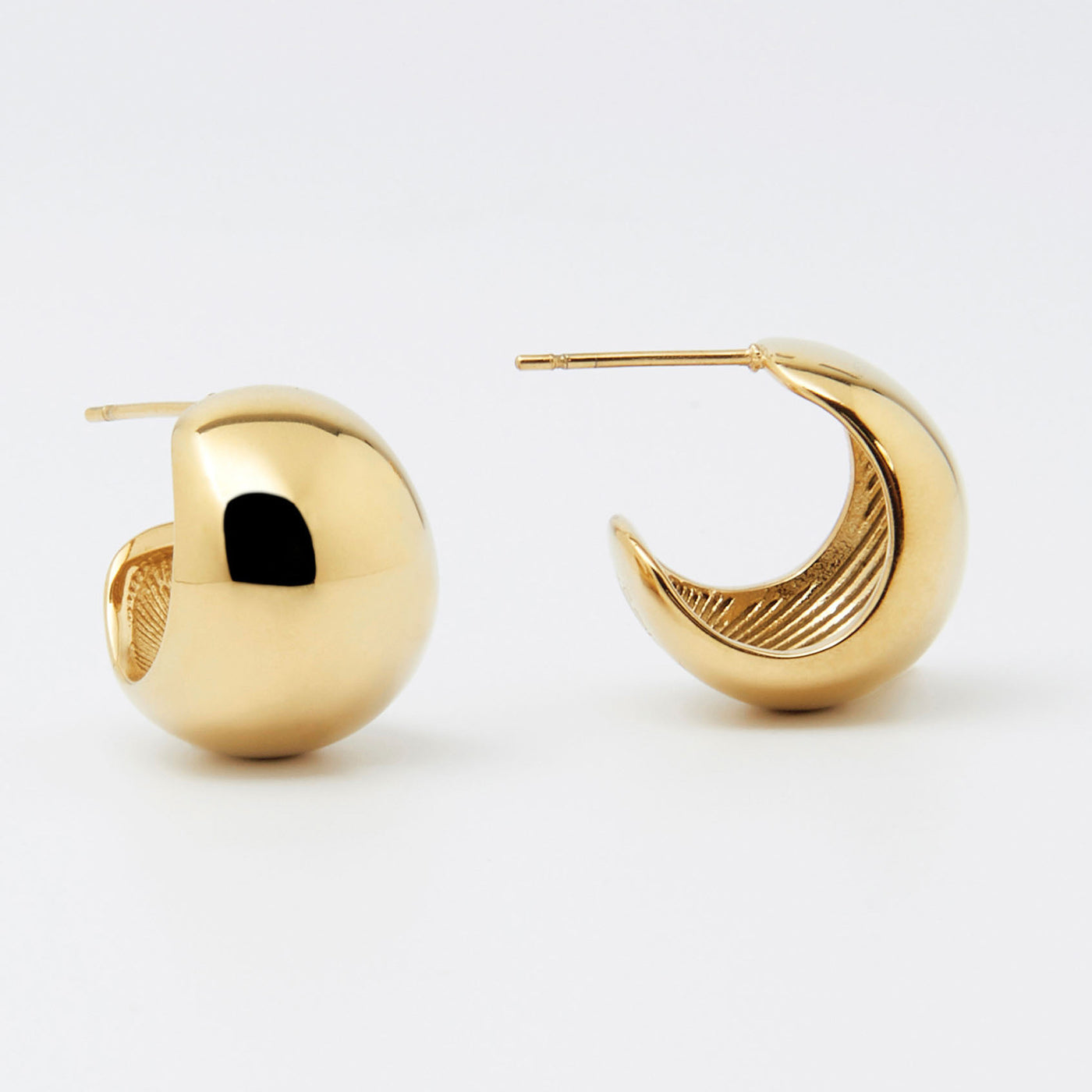 Zag Bijoux Earring Collection - Gold Plated Steel