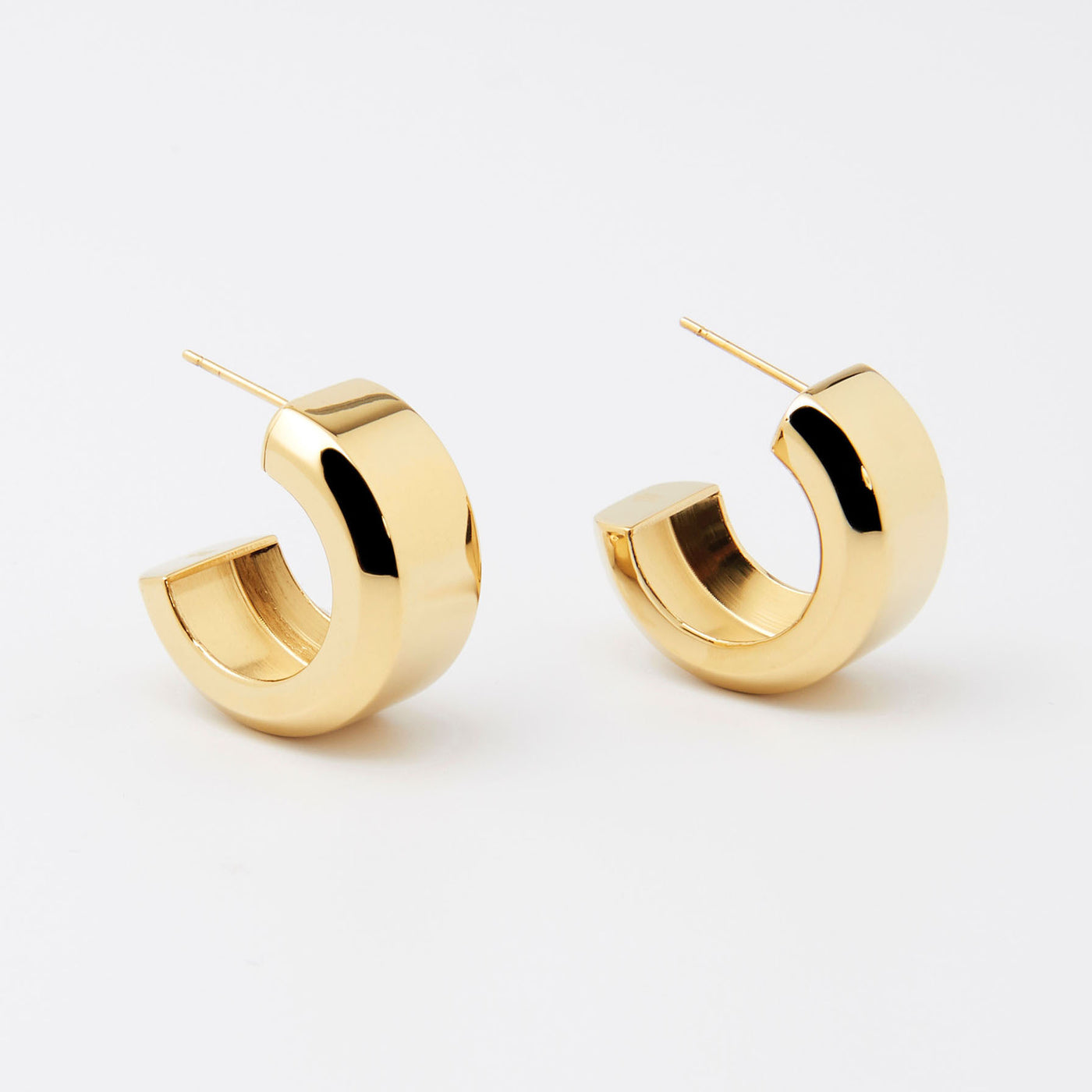 Zag Bijoux Earring Collection - Gold Plated Steel