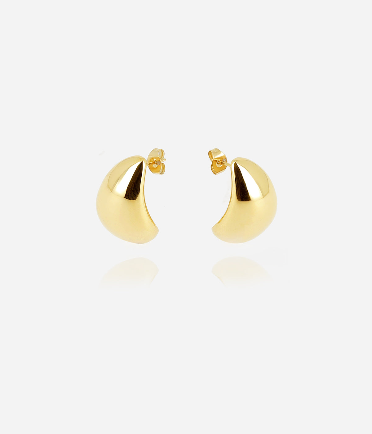 Zag Bijoux Earring Collection - Gold Plated Steel (15)