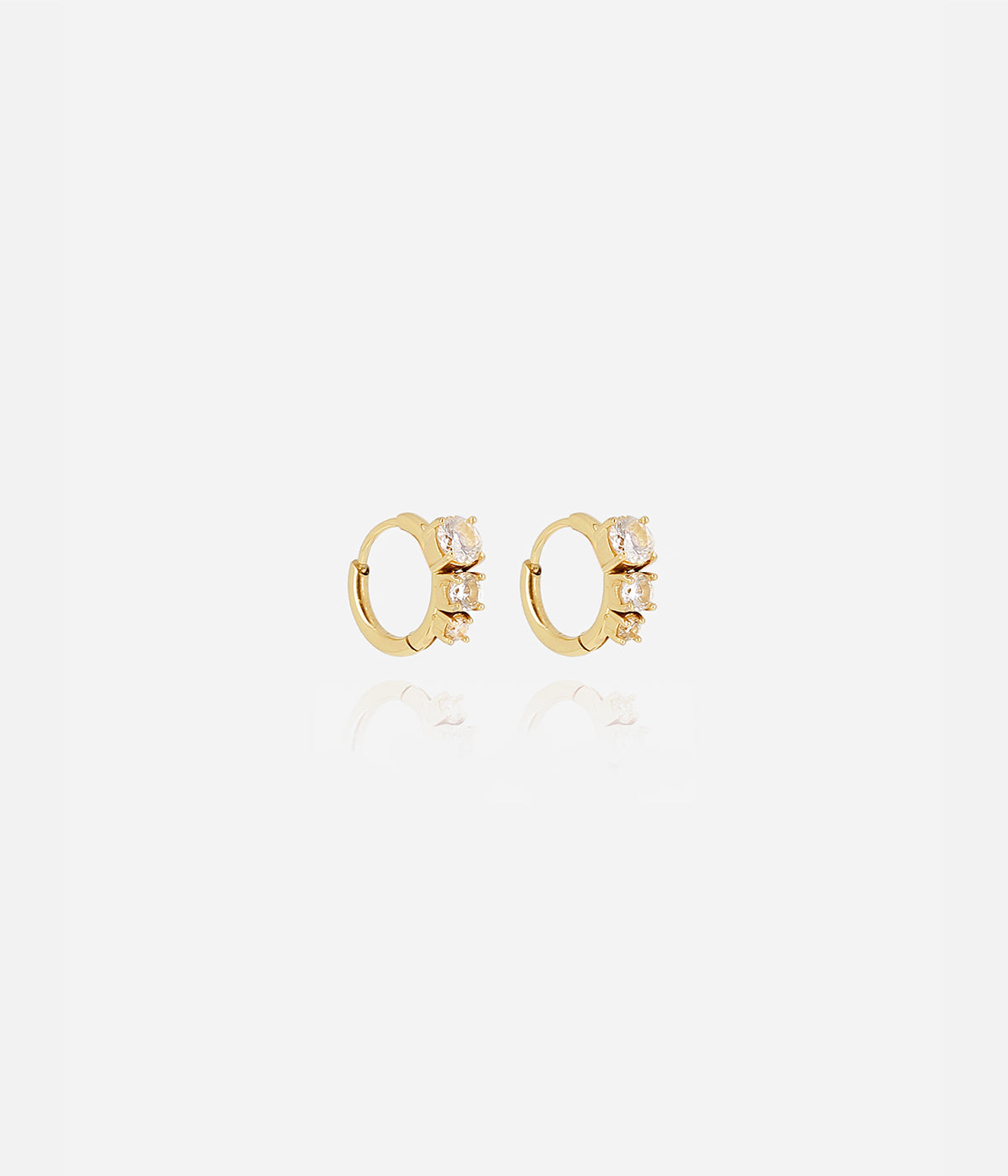 Zag Bijoux Earring Collection - Gold Plated Steel  (14)