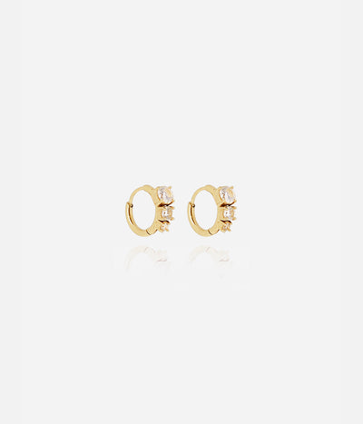 Zag Bijoux Earring Collection - Gold Plated Steel  (14)