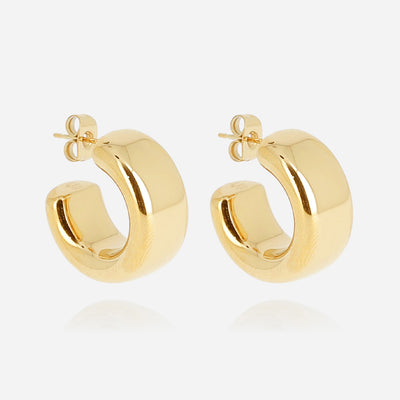 Zag Bijoux Earring Collection - Gold Plated Steel