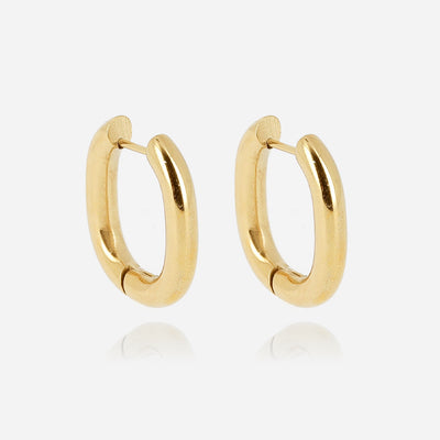 Zag Bijoux Earring Collection - Gold Plated Steel