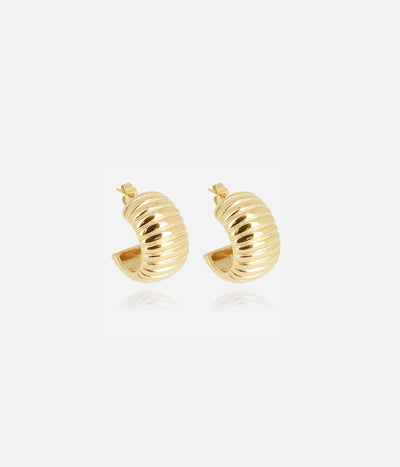 Zag Bijoux Earring Collection - Gold Plated Steel (4)