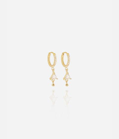 Zag Bijoux Earring Collection - Gold Plated Steel  (14)