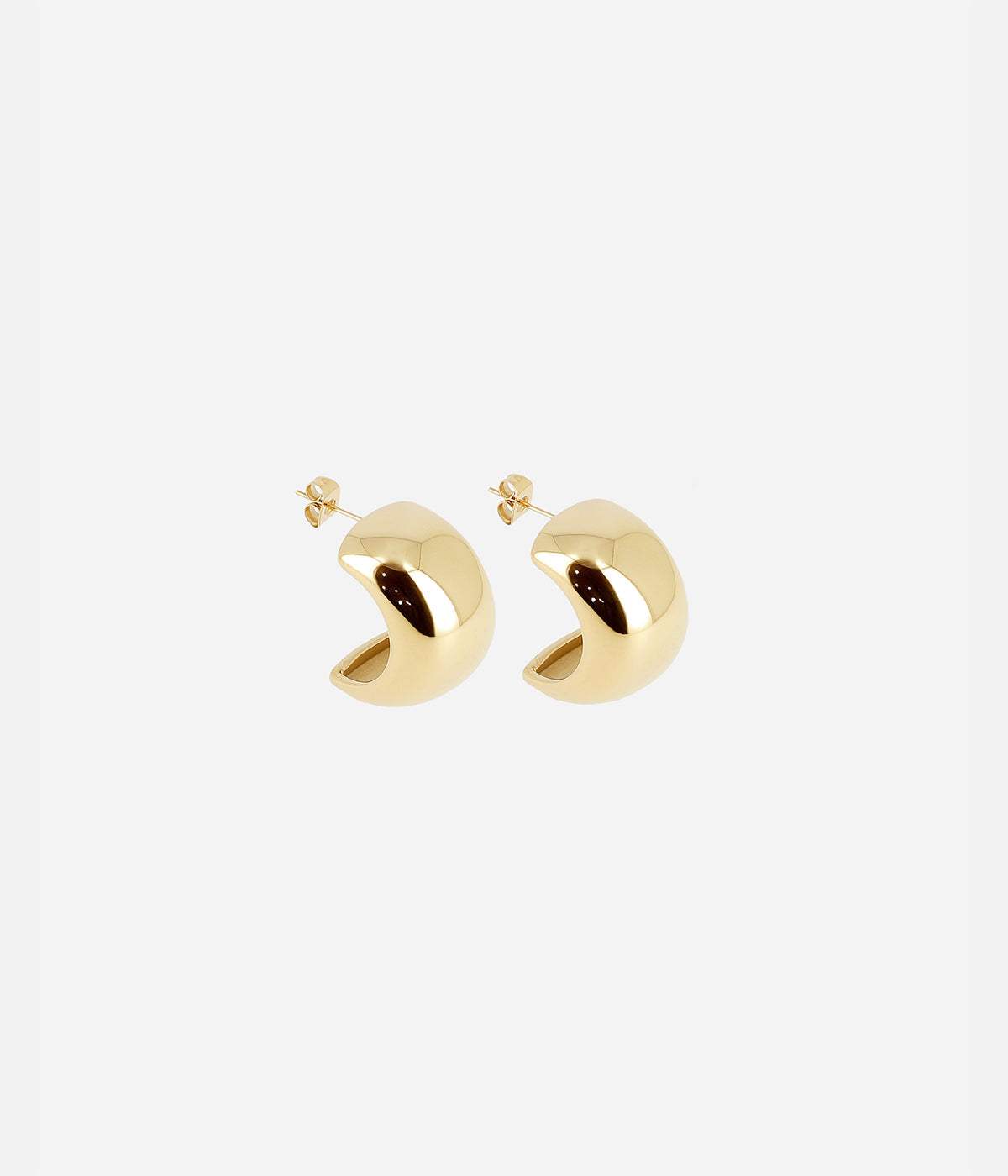 Zag Bijoux Earring Collection - Gold Plated Steel (4)