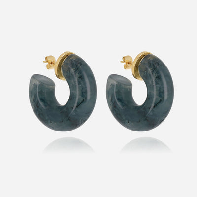 Zag Bijoux Earring Collection - Gold Plated Steel