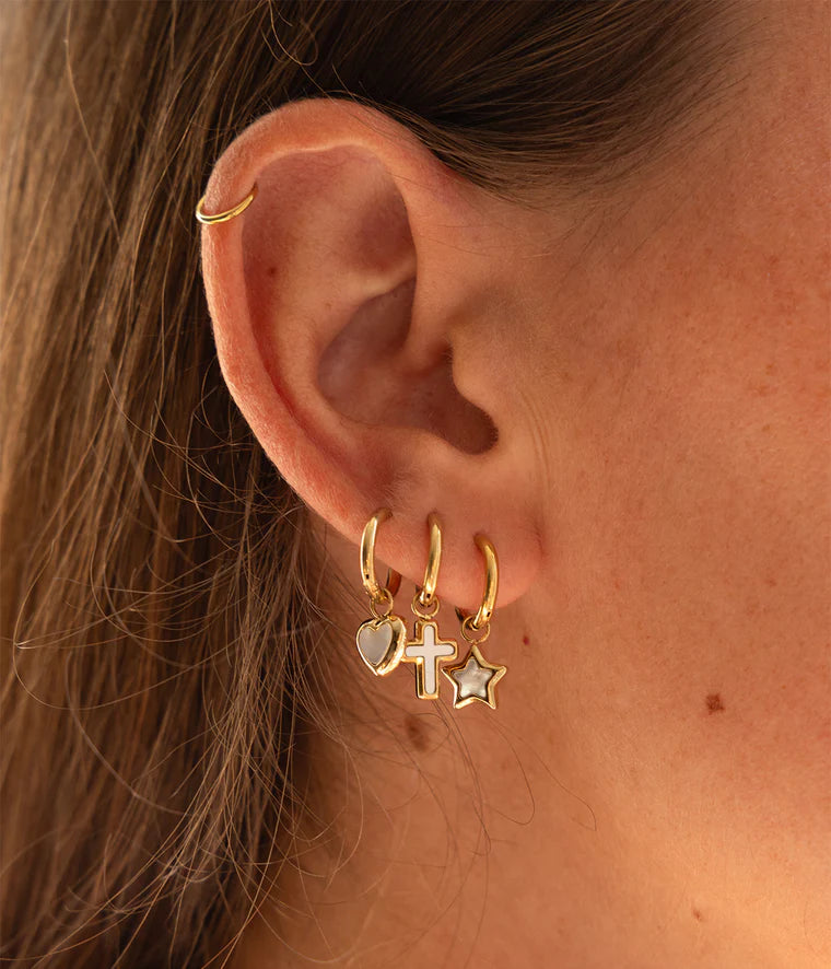 Zag Bijoux Earring Collection - Gold Plated Steel (3)