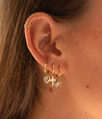 Zag Bijoux Earring Collection - Gold Plated Steel (3)