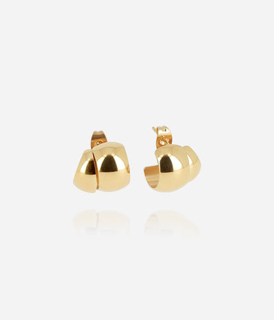 Zag Bijoux Earring Collection - Gold Plated Steel (4)