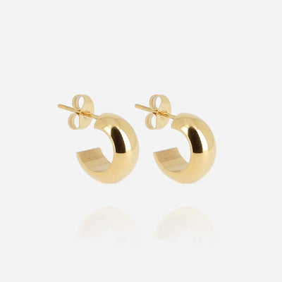 Zag Bijoux Earring Collection - Gold Plated Steel