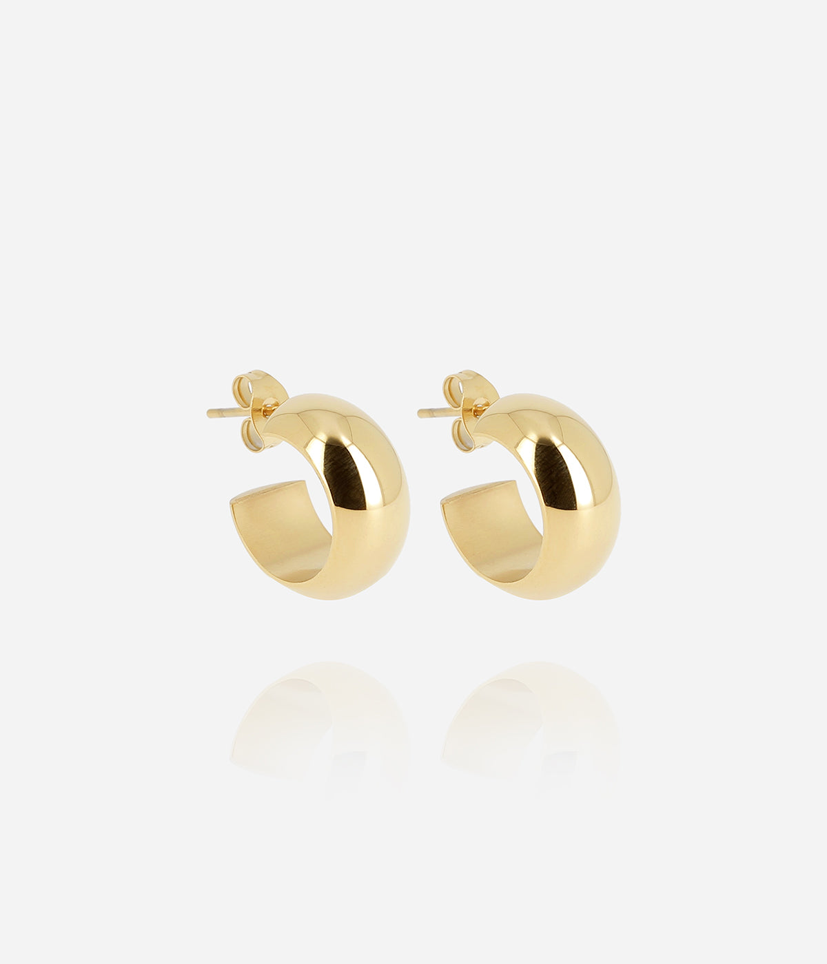Zag Bijoux Earring Collection - Gold Plated Steel (4)
