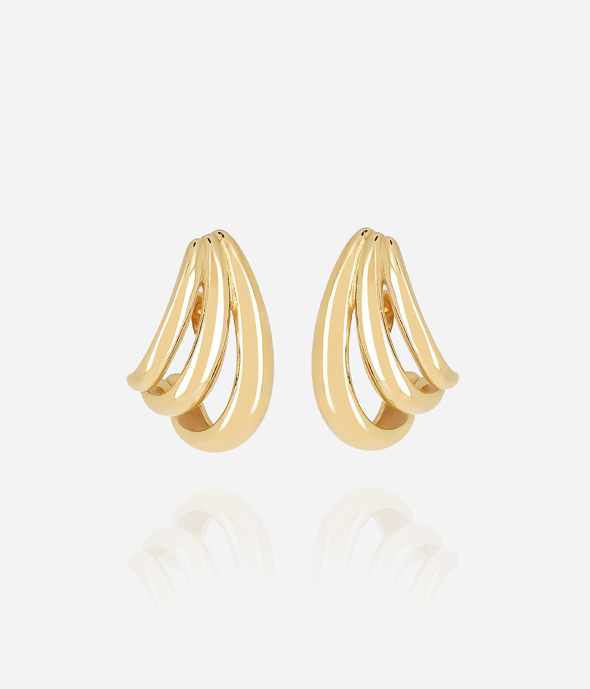 Zag Bijoux Earring Collection - Gold Plated Steel (15)