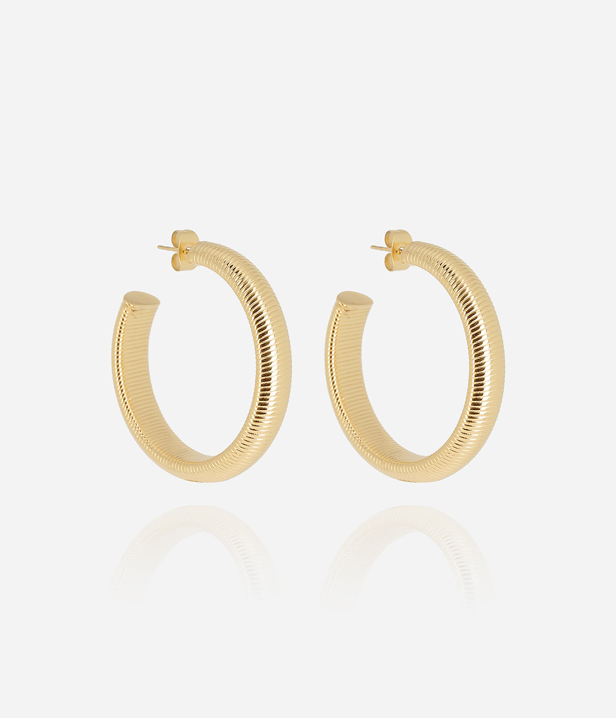 Zag Bijoux Earring Collection - Gold Plated Steel (4)