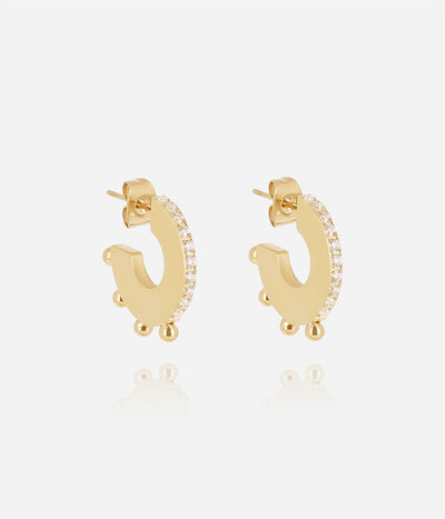 Zag Bijoux Earring Collection - Gold Plated Steel (38)