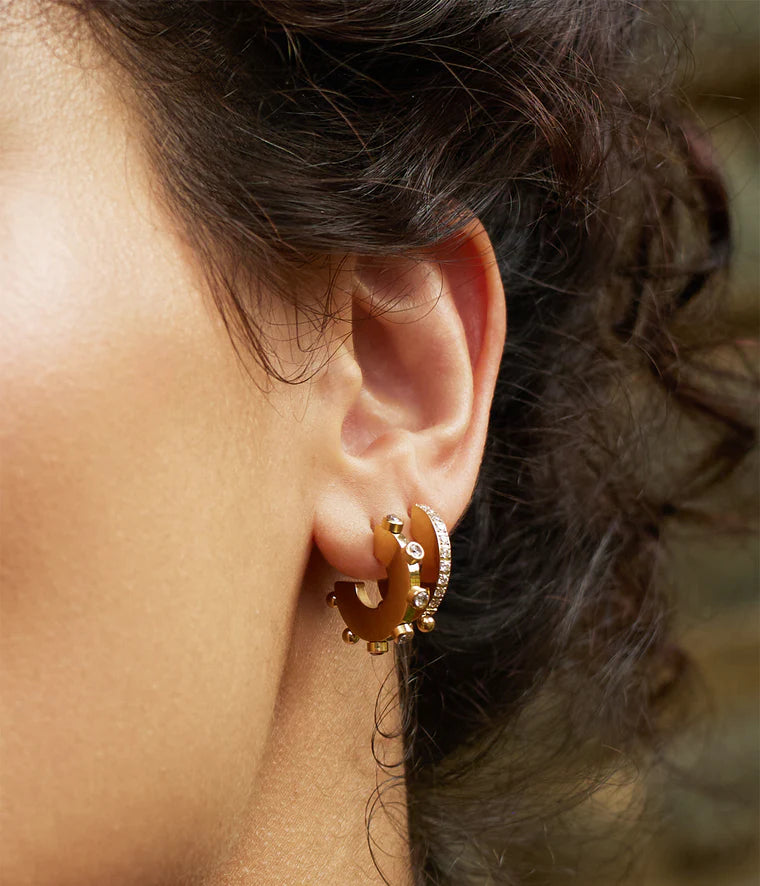 Zag Bijoux Earring Collection - Gold Plated Steel (38)