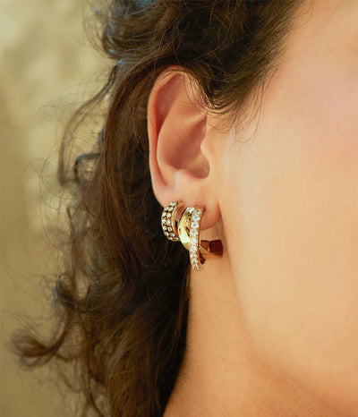 Zag Bijoux Earring Collection - Gold Plated Steel (38)