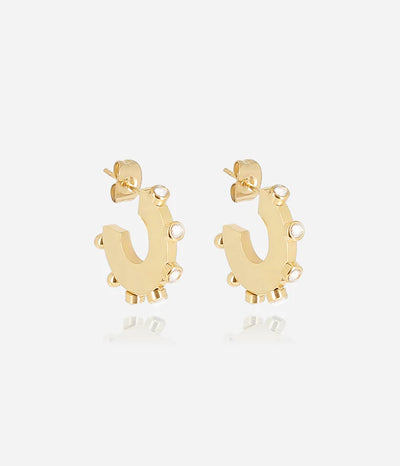 Zag Bijoux Earring Collection - Gold Plated Steel (38)