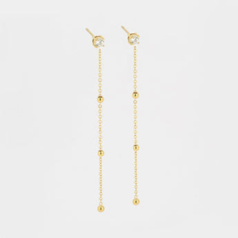 Zag Bijoux Earring Collection - Gold Plated Steel