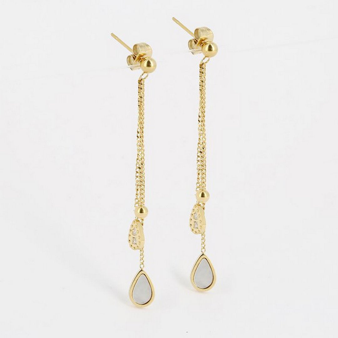 Zag Bijoux Earring Collection - Gold Plated Steel