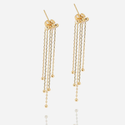 Zag Bijoux Earring Collection - Gold Plated Steel