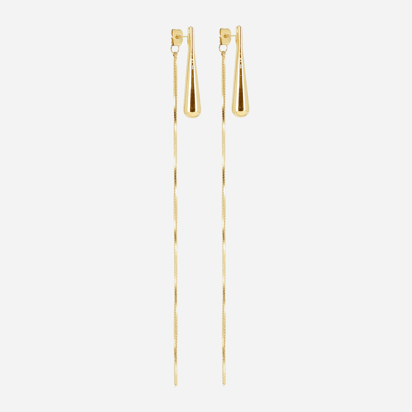 Zag Bijoux Earring Collection - Gold Plated Steel