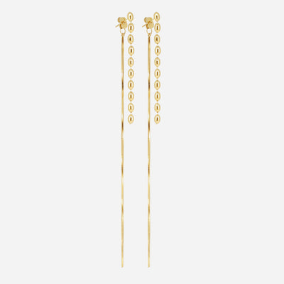 Zag Bijoux Earring Collection - Gold Plated Steel