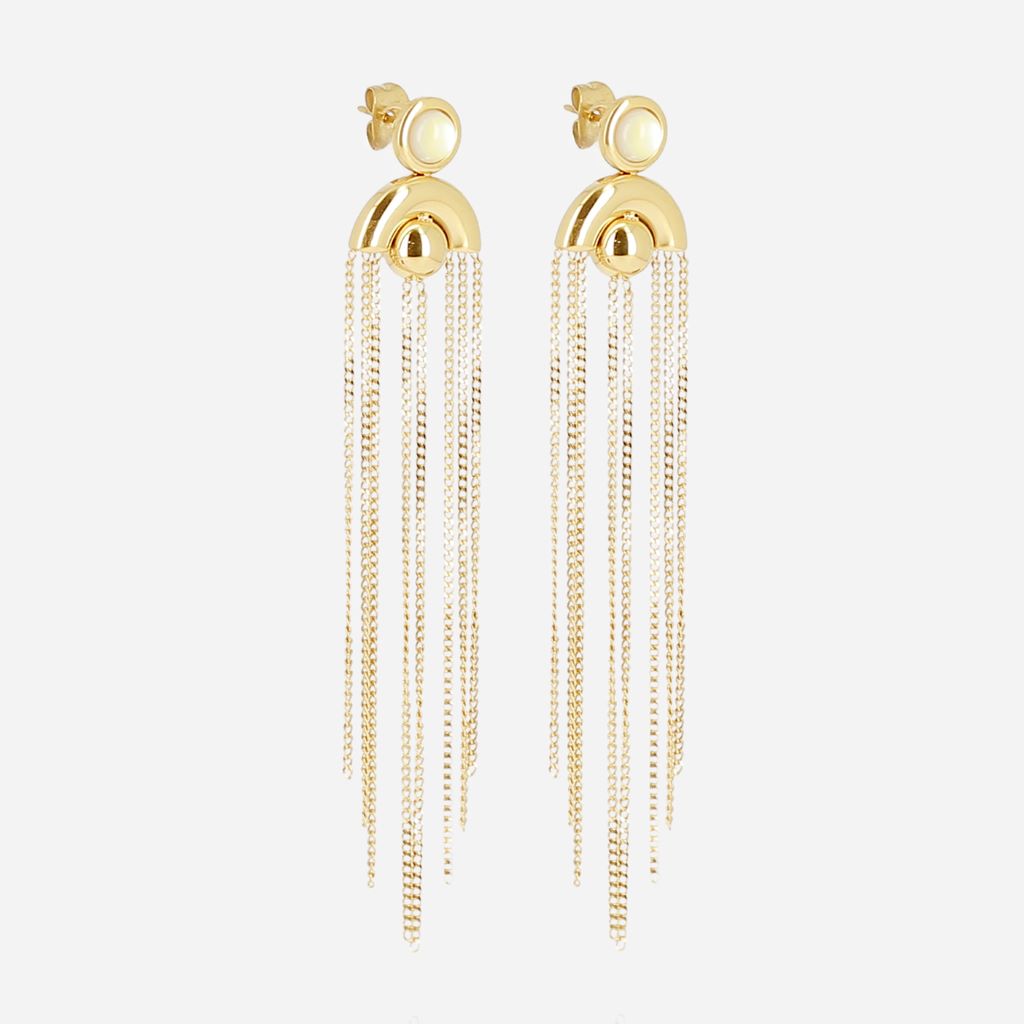 Zag Bijoux Earring Collection - Gold Plated Steel