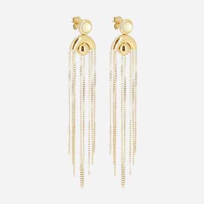 Zag Bijoux Earring Collection - Gold Plated Steel