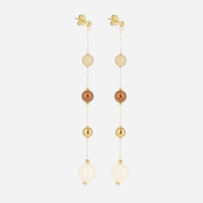 Zag Bijoux Earring Collection - Gold Plated Steel *