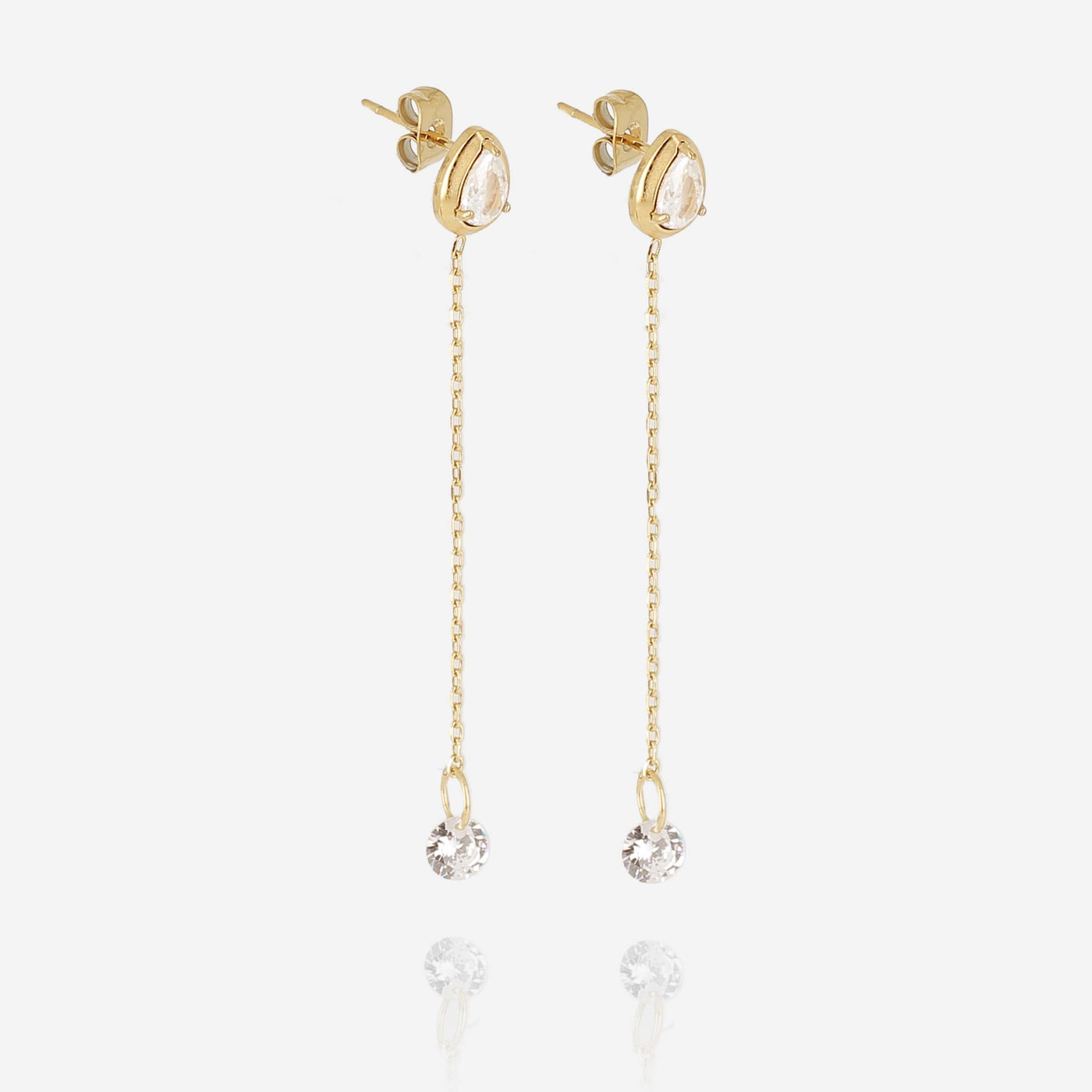 Zag Bijoux Earring Collection - Gold Plated Steel