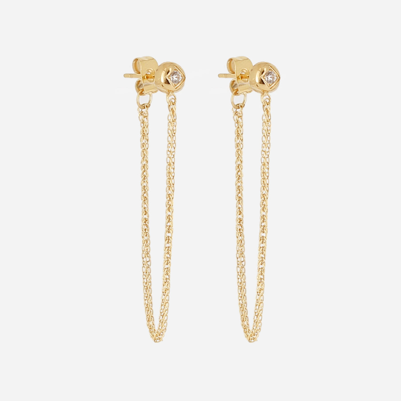 Zag Bijoux Earring Collection - Gold Plated Steel