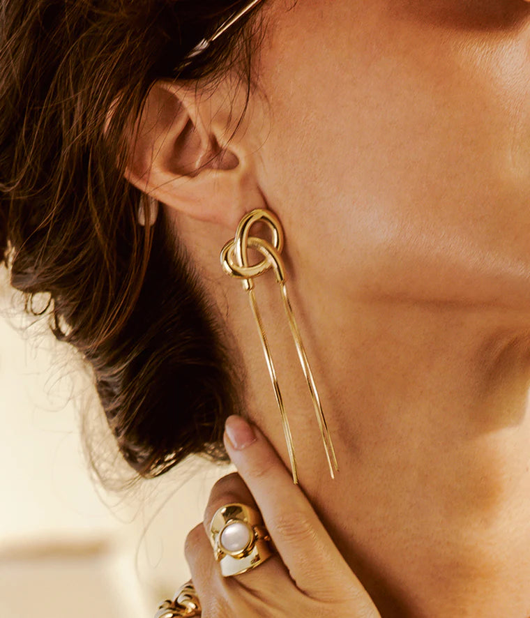 Zag Bijoux Earring Collection - Gold Plated Steel (3)