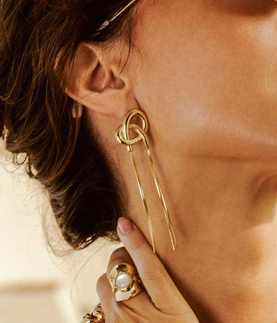 Zag Bijoux Earring Collection - Gold Plated Steel (3)
