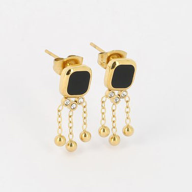 Zag Bijoux Earring Collection - Gold Plated Steel