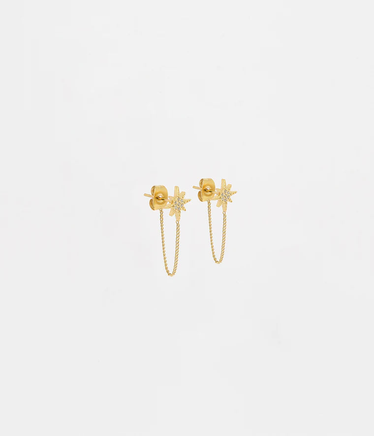 Zag Bijoux Earring Collection - Gold Plated Steel