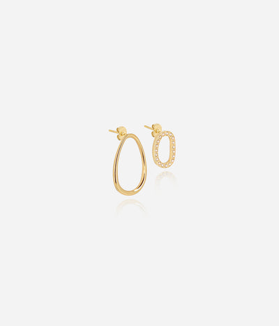 Zag Bijoux Earring Collection - Gold Plated Steel (8)