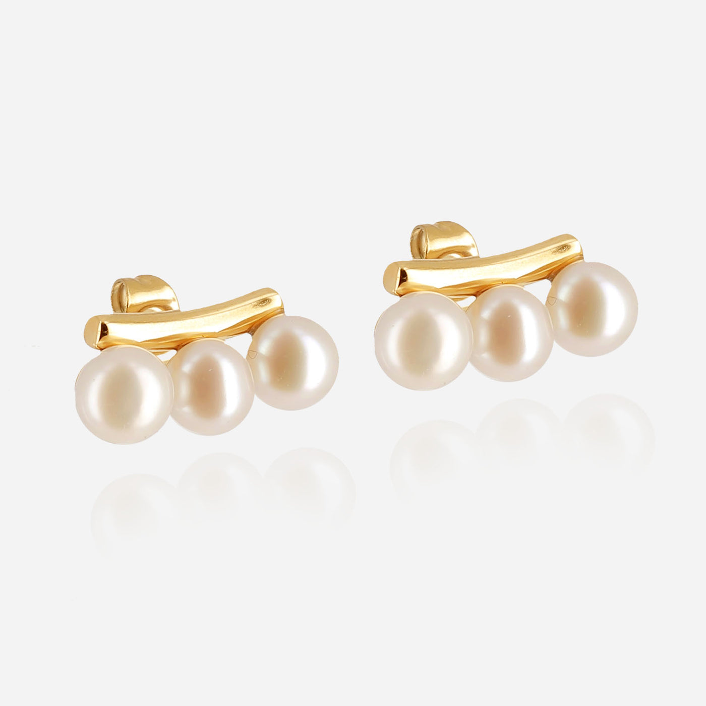 Zag Bijoux Earring Collection - Gold Plated Steel