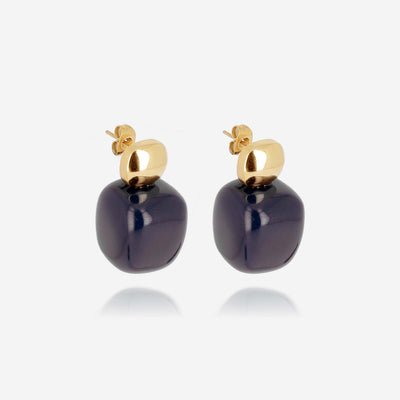 Zag Bijoux Earring Collection - Gold Plated Steel