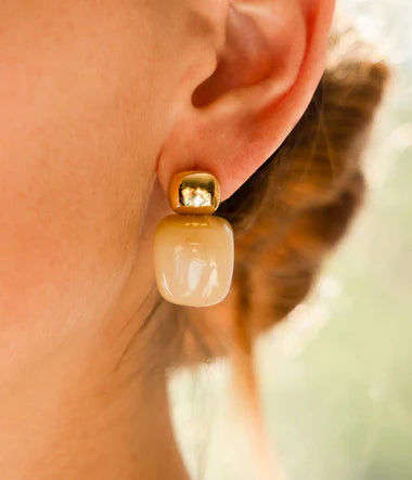 Zag Bijoux Earring Collection - Gold Plated Steel