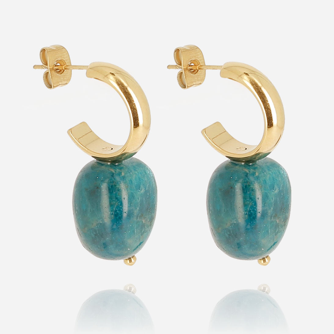 Zag Bijoux Earring Collection - Gold Plated Steel