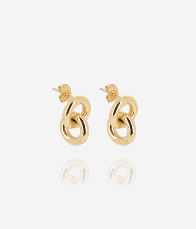 Zag Bijoux Earring Collection - Gold Plated Steel (3)