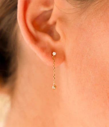 Zag Bijoux Earring Collection - Gold Plated Steel