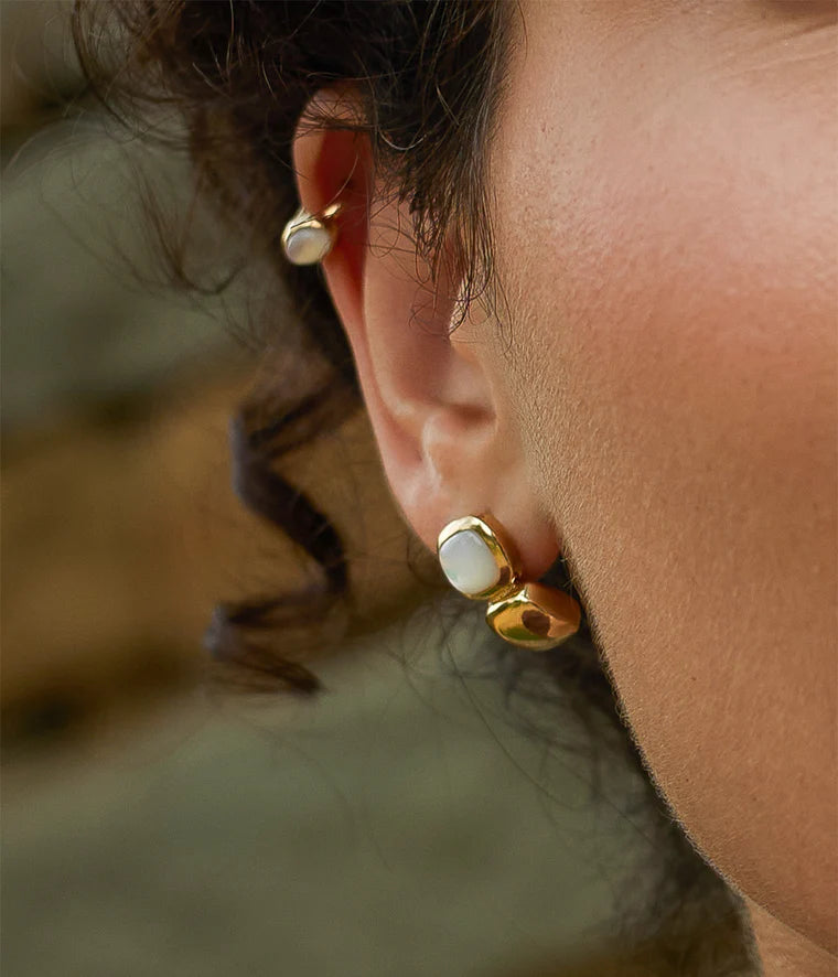 Zag Bijoux Earring Collection - Gold Plated Steel (36)