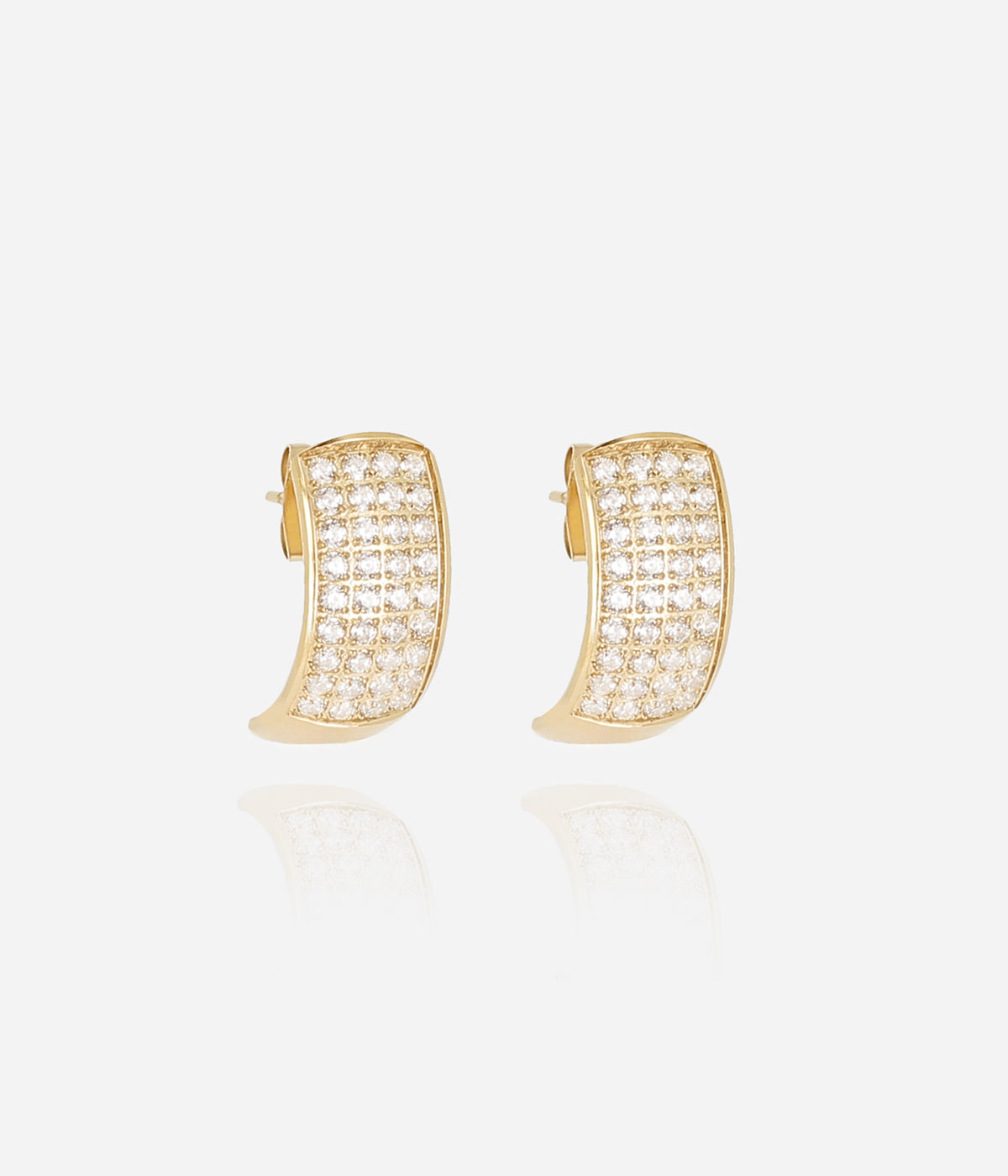Zag Bijoux Earring Collection - Gold Plated Steel (36)