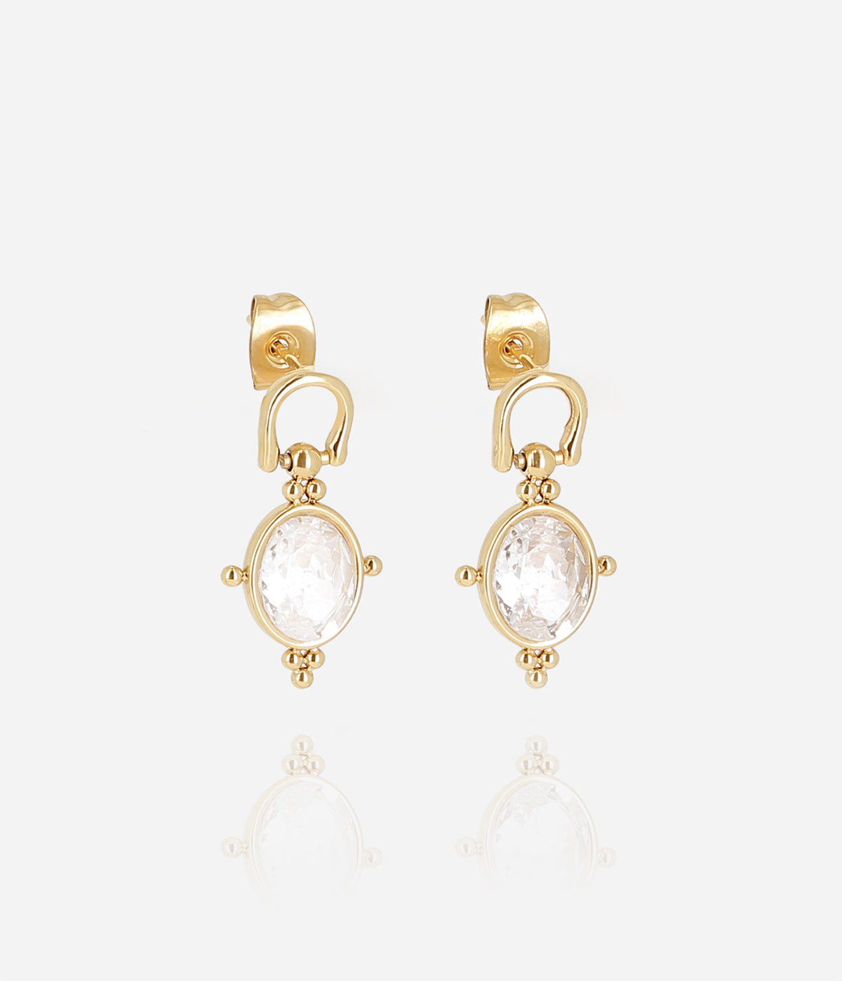 Zag Bijoux Earring Collection - Gold Plated Steel (36)