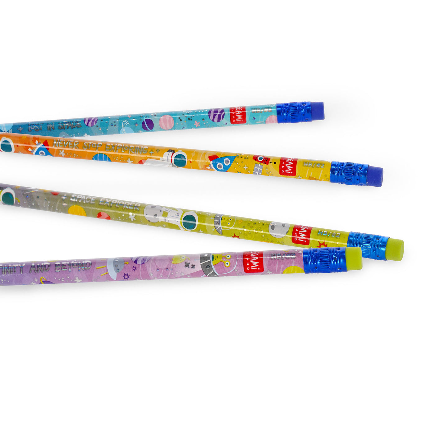 Legami Set of 4 HB Graphite Pencils - Smelling Good