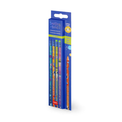 Legami Set of 4 HB Graphite Pencils - Smelling Good